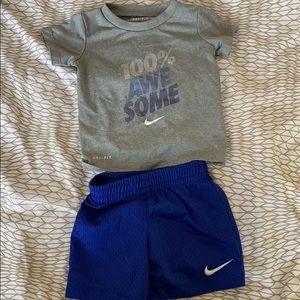 Infant Boy Nike Shorts Set